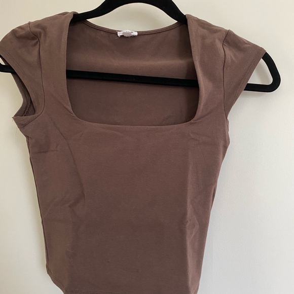 Square Neckline Tee - Picture 3 of 8